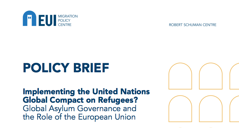 Implementing the united nations global compact on refugees?