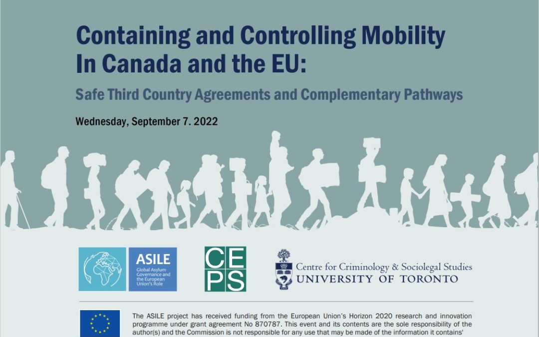 Containing and controlling mobility in Canada and the EU